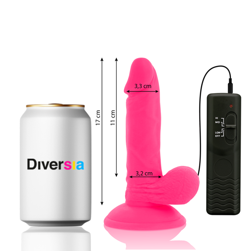 Diversia Flessibile - Accessorio intimo, colore rosa 17 3.3 - vista laterale
