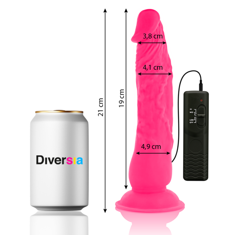 Diversia Flessibile - Accessorio intimo, colore rosa 21 4.9 - vista laterale
