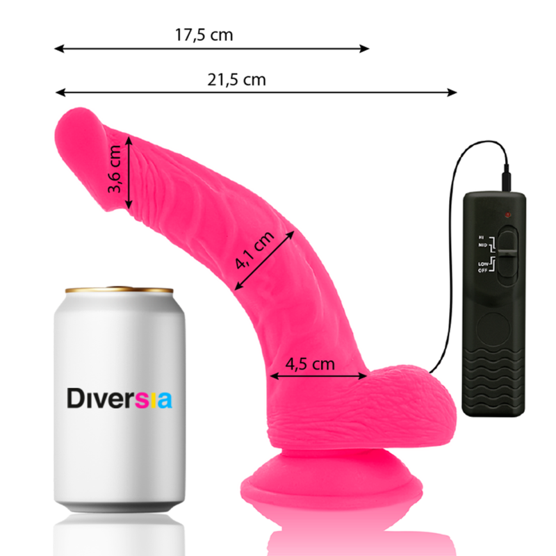 Diversia Flessibile - Accessorio intimo, colore rosa 21.5 4.5 - vista laterale