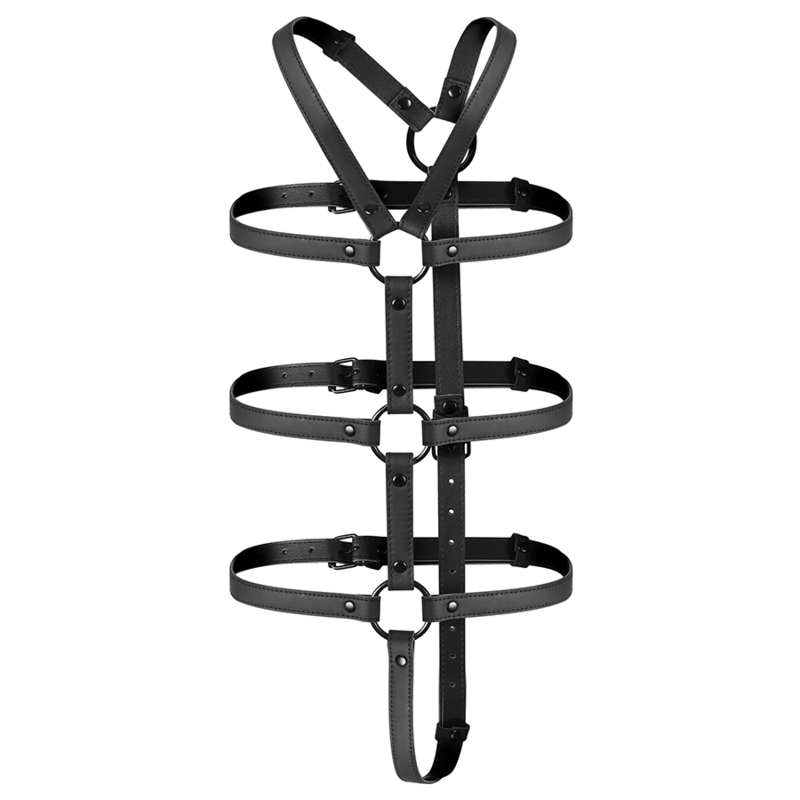 Fetish Submissive Bondage Imbracatura Regolabile Torso - Accessorio intimo - nella confezione