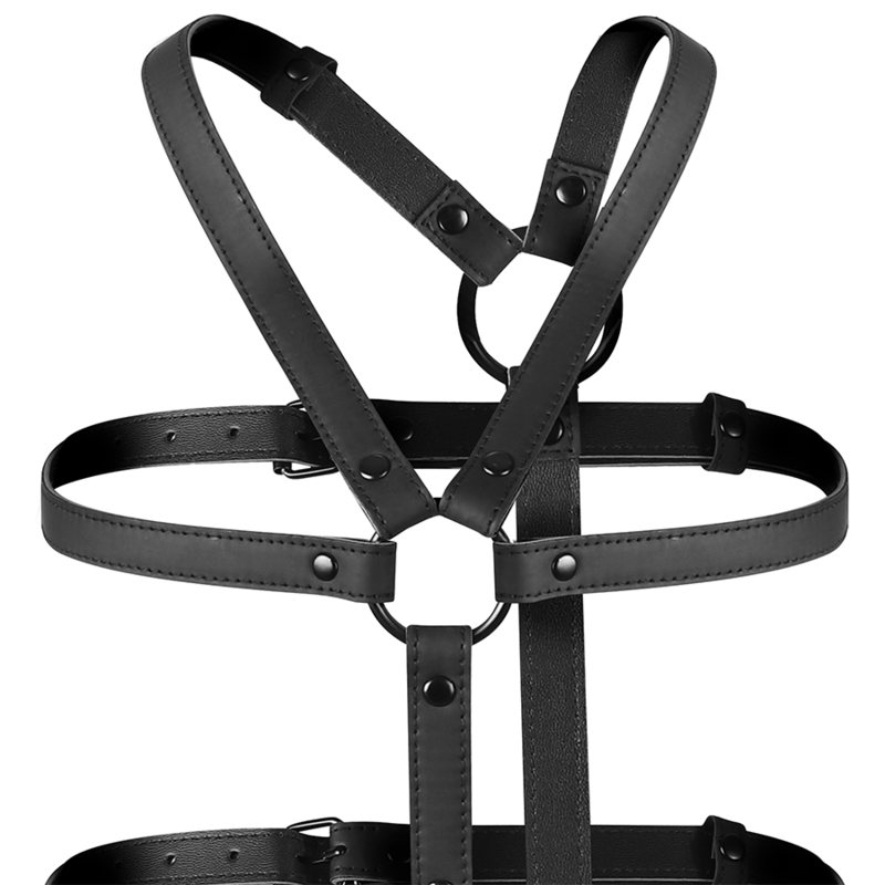 Fetish Submissive Bondage Imbracatura Regolabile Torso - Accessorio intimo - in mano per le dimensioni