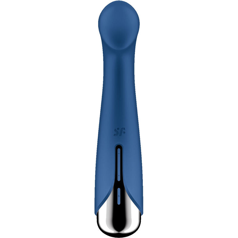 Satisfyer Spinning - Massaggiatore curvo, colore blu