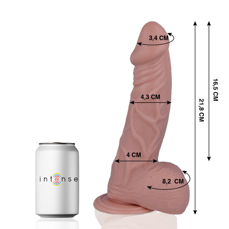 Mr Intense 25 Realistic Cock 21.8 CM O 4.3 CM - Accessorio intimo