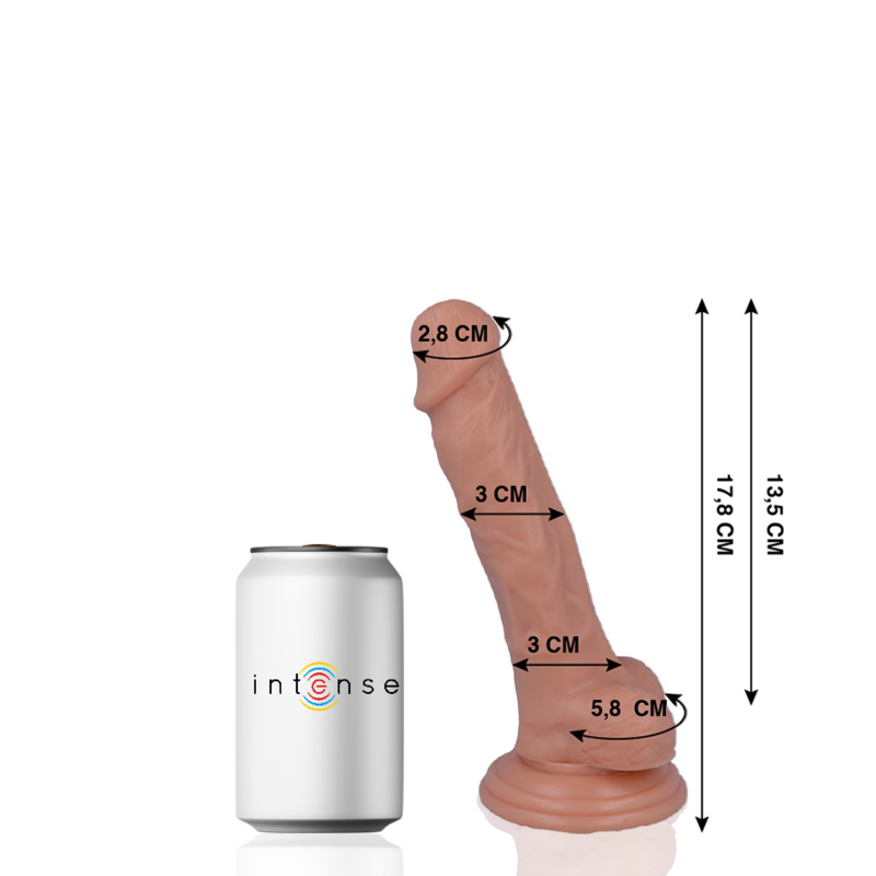 Mr Intense 17.8 CM O 3 CM - Accessorio intimo