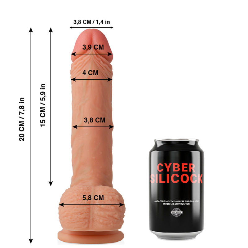 Cyber Silicock Liquido Morbido Ultra - Accessorio intimo - dettaglio