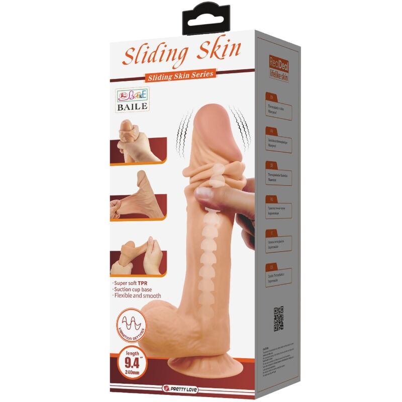 Pretty Love Sliding Skin Series - Accessorio intimo, colore standard - vista laterale