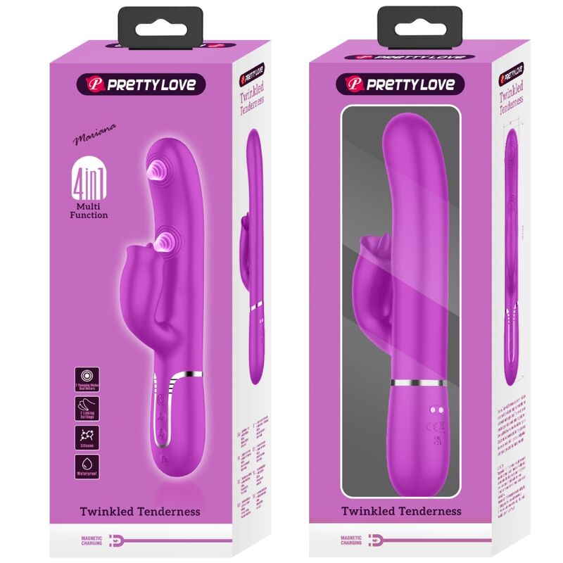 Pretty Love Licing - Massaggiatore doppio - nella confezione