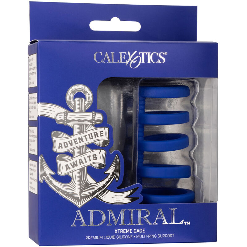 Calexotics Admiral Gabbia Xtreme - Accessorio intimo - retro