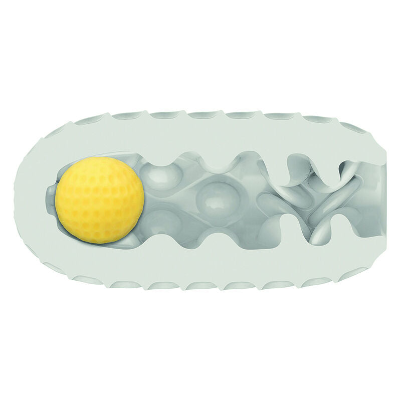 Calexotics Boundless Sfera Squishy Reversibile Grigia - Dispositivo per uomo - vista laterale