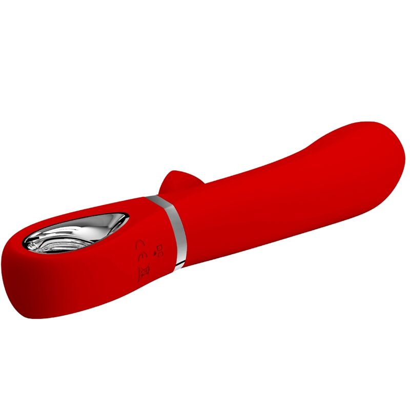 Pretty Love Spot Thomas - Massaggiatore curvo, colore rosso - dettaglio