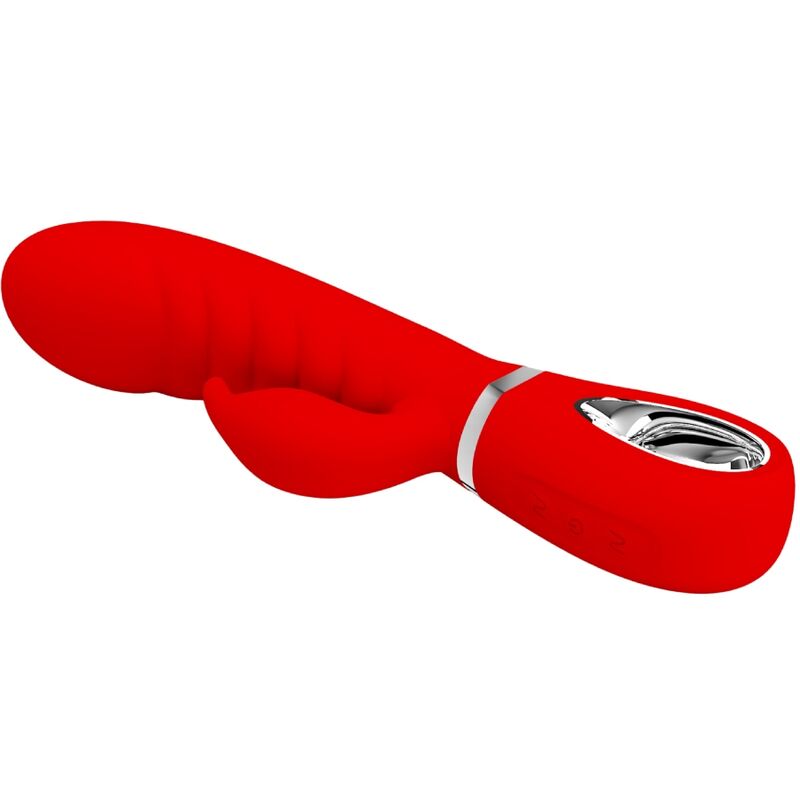 Pretty Love Spot Prescott - Massaggiatore curvo, colore rosso - dettaglio