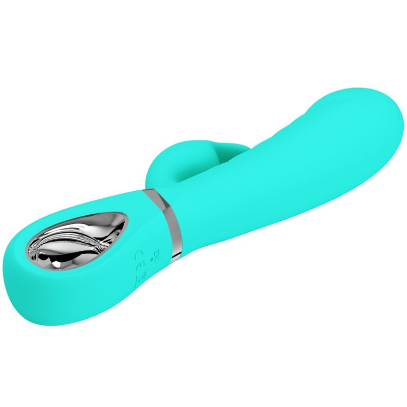 Pretty Love Spot Prescott - Massaggiatore curvo, colore verde - nella confezione