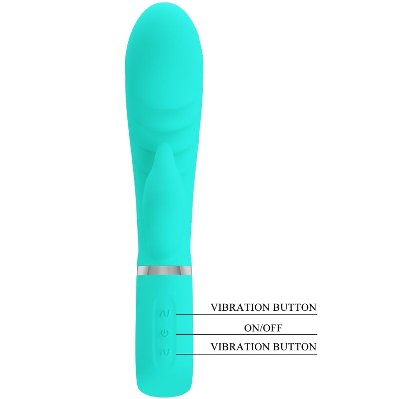 Pretty Love Spot Prescott - Massaggiatore curvo, colore verde - retro