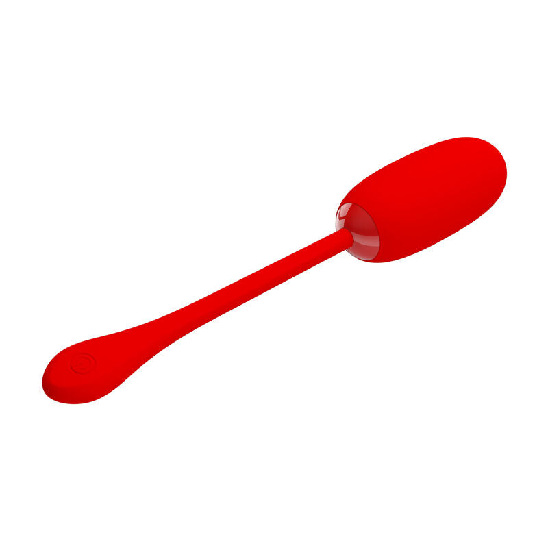 Pretty Love Julius - Ovetto massaggiante, colore rosso - dettaglio