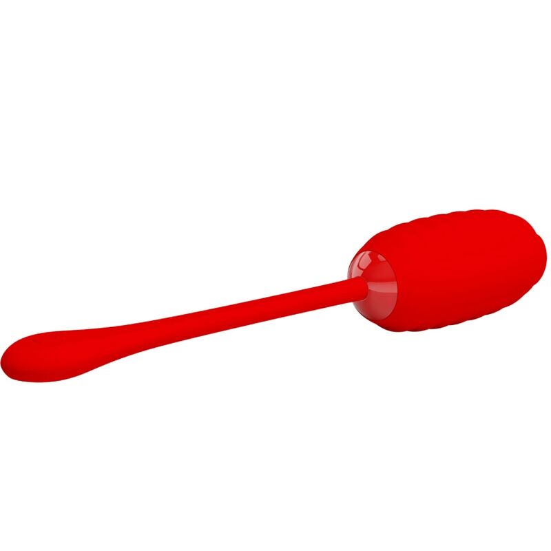 Pretty Love Kirk - Ovetto massaggiante, colore rosso - nella confezione