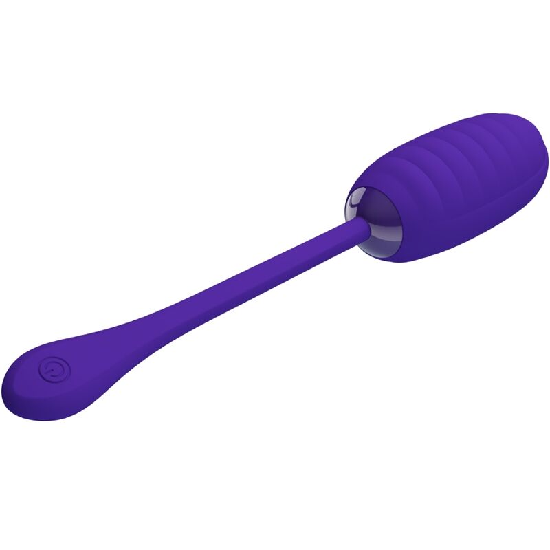 Pretty Love Kirk - Ovetto massaggiante, colore viola - nella confezione