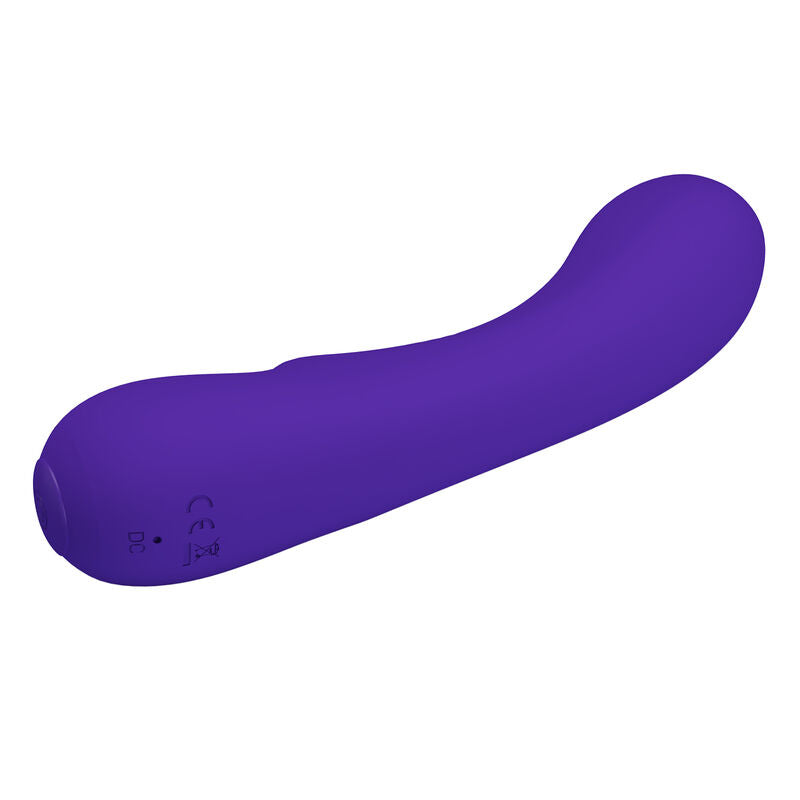 Pretty Love Prescott - Massaggiatore curvo, colore viola - dettaglio