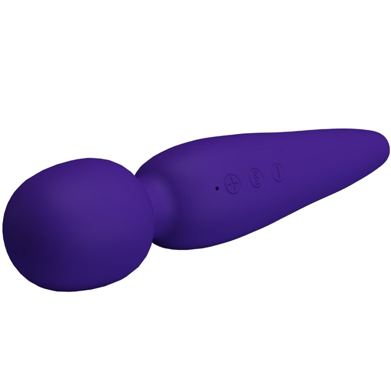 Pretty Love Meredith 12 Modalit - Massaggiatore wand, colore viola - dettaglio