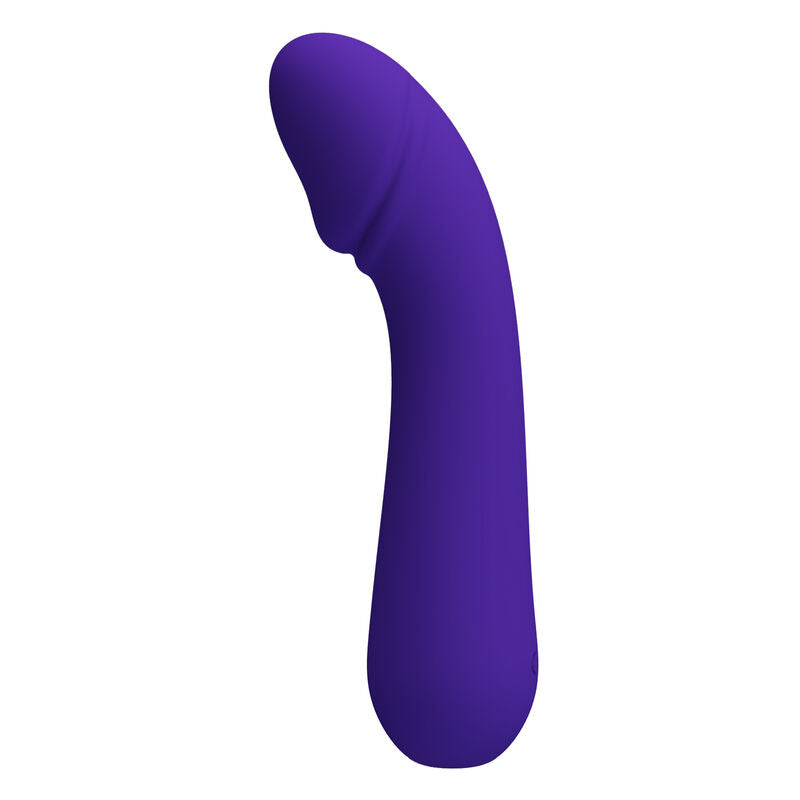 Pretty Love Cetus - Massaggiatore curvo, colore viola - vista laterale