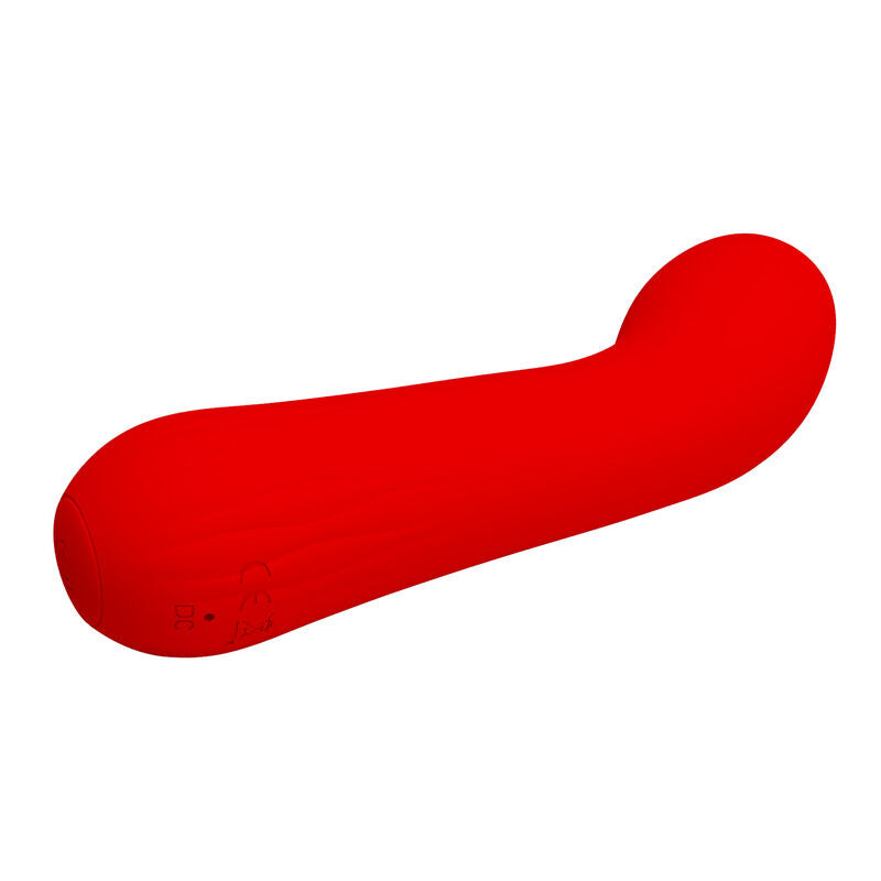 Pretty Love Faun - Massaggiatore curvo, colore rosso - dettaglio