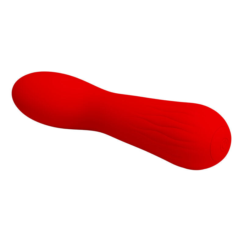 Pretty Love Faun - Massaggiatore curvo, colore rosso - nella confezione