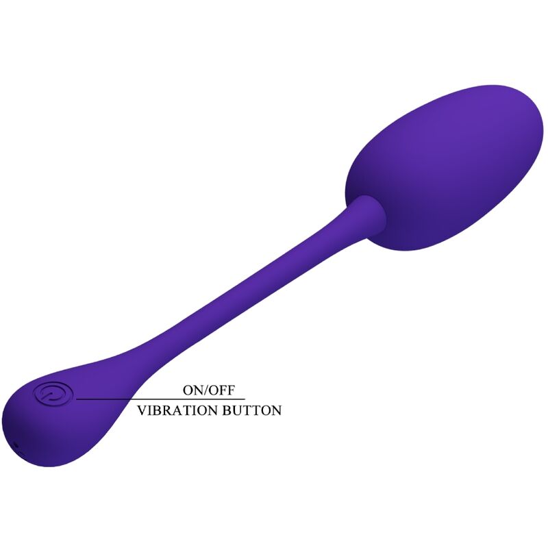Pretty Love Knucker - Ovetto massaggiante, colore viola - vista frontale