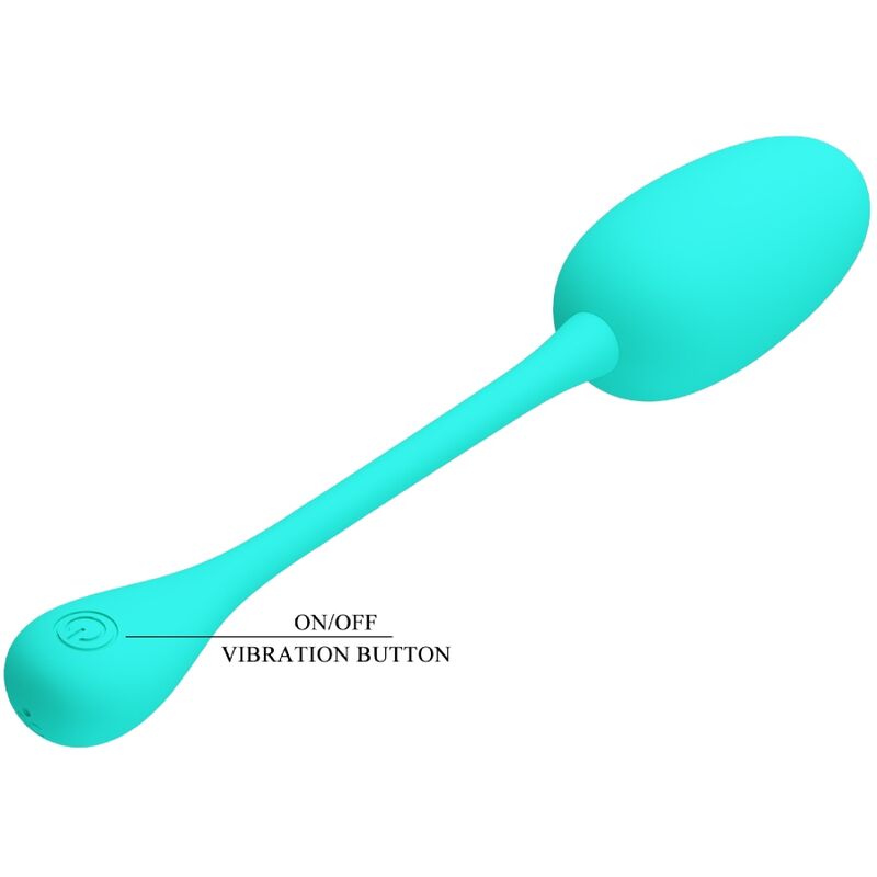 Pretty Love Knucker - Ovetto massaggiante, colore verde - vista frontale
