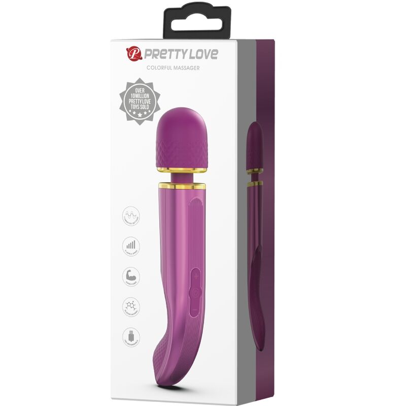 Pretty Love 7 Modalit - Massaggiatore, colore viola - nella confezione