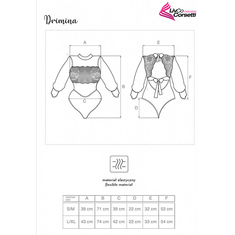 Livco Corsetti Fashion Drimina Lc90690 - Body - nella confezione