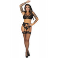 Livco Corsetti Fashion Pojzon LC 90670 - Babydoll con reggicalze