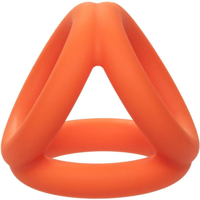 Calexotics Alpha Tri Ring Arancione - Anello per uomo - vista frontale