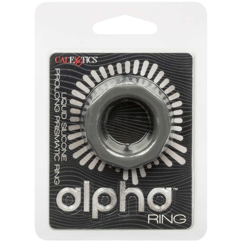 Calexotics Alpha - Anello per uomo, colore prismatico prolong grigio - vista laterale