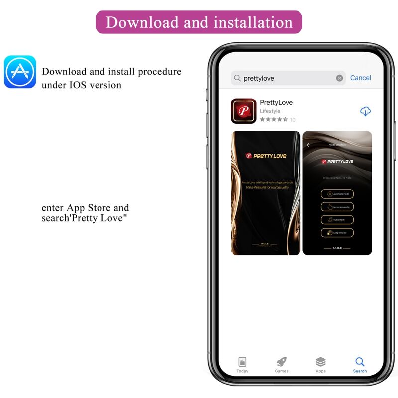 Pretty Love Doreen - Ovetto massaggiante, colore viola - dettaglio