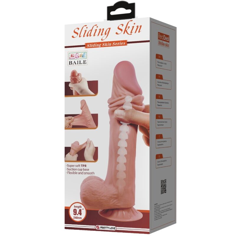 Pretty Love Sliding Skin Series - Accessorio intimo, colore marrone 24 - retro