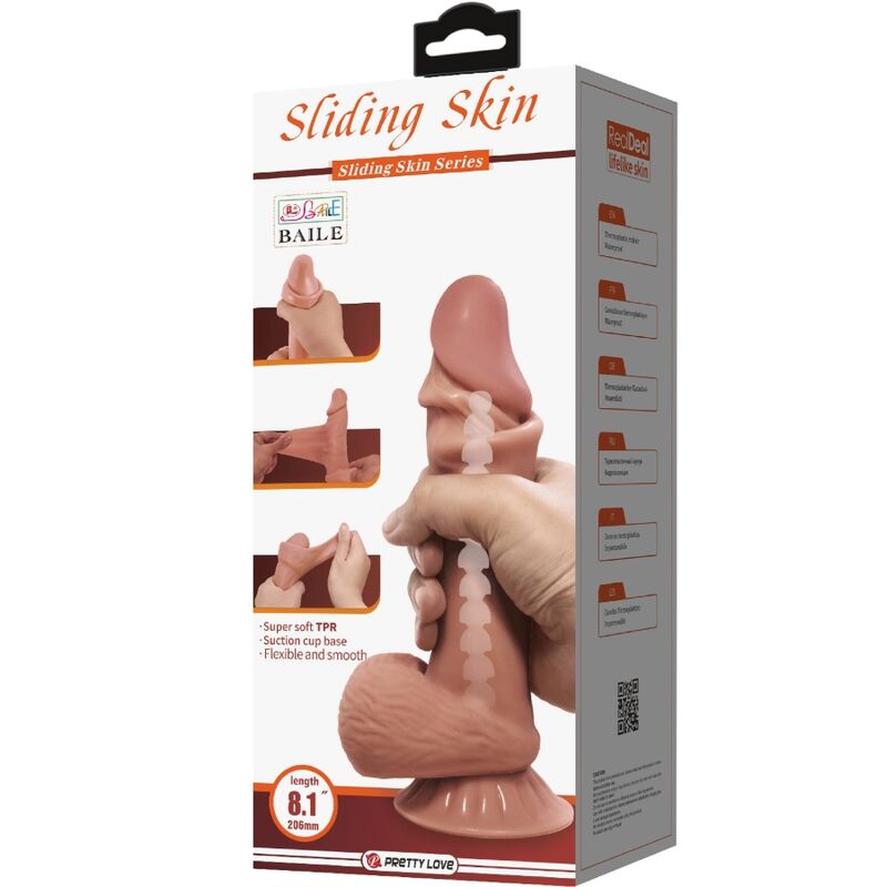 Pretty Love Serie Sliding Skin - Accessorio intimo, colore marrone 19 4 - vista frontale