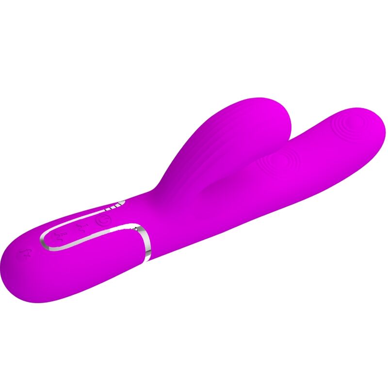 Pretty Love Perlita 3 - Massaggiatore doppio, colore spot viola - dettaglio