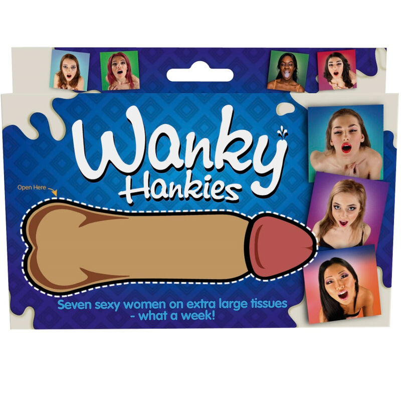 Spencer & Fleetwood Wanky Hankies 7 Fazzoletti - Accessorio intimo - dettaglio