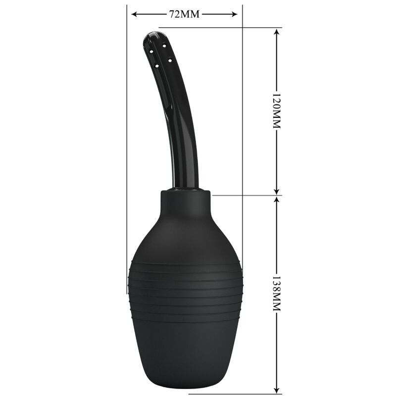 Mr Play Doccia Blkc Super Power - Accessorio intimo - in mano per le dimensioni