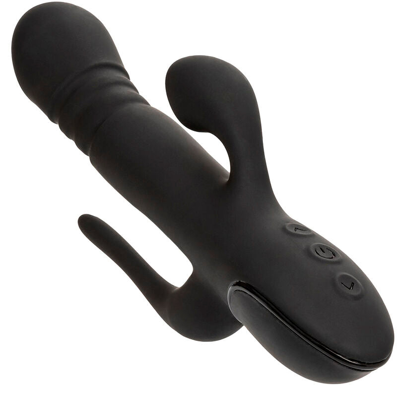 Calexotics Triple Euphoria - Massaggiatore doppio - in mano per le dimensioni
