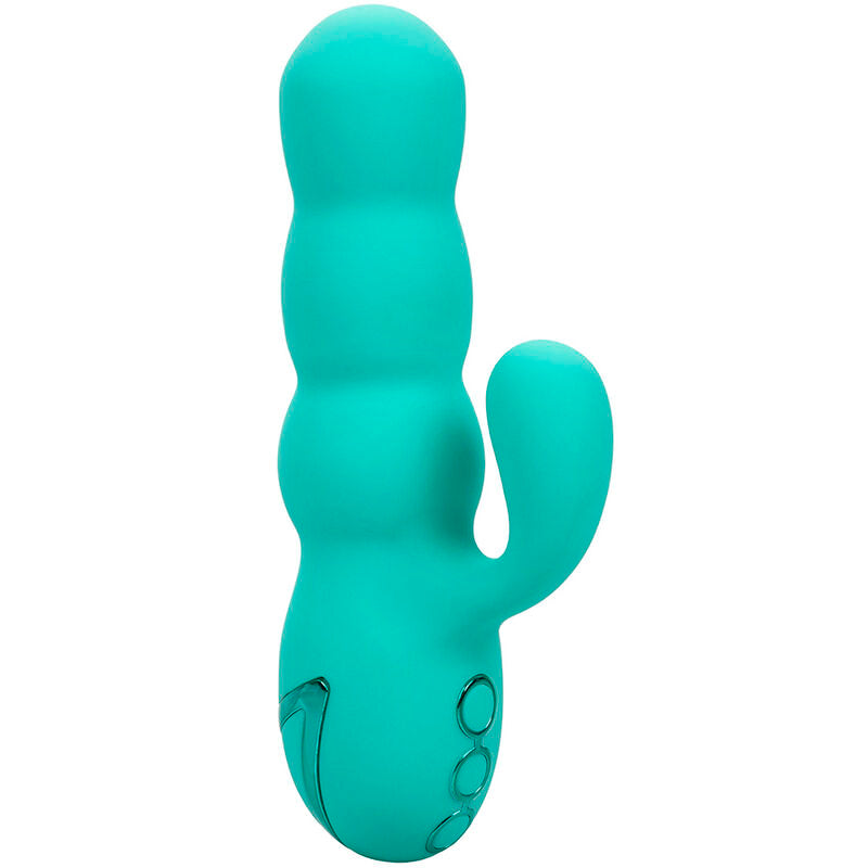 Calexotics Mar Diva Rabbir Aqua Green - Massaggiatore doppio - dettaglio