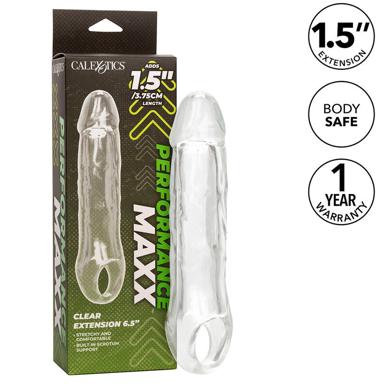 Calexotics Performance Maxx Clear Extension 6 5 - Accessorio intimo