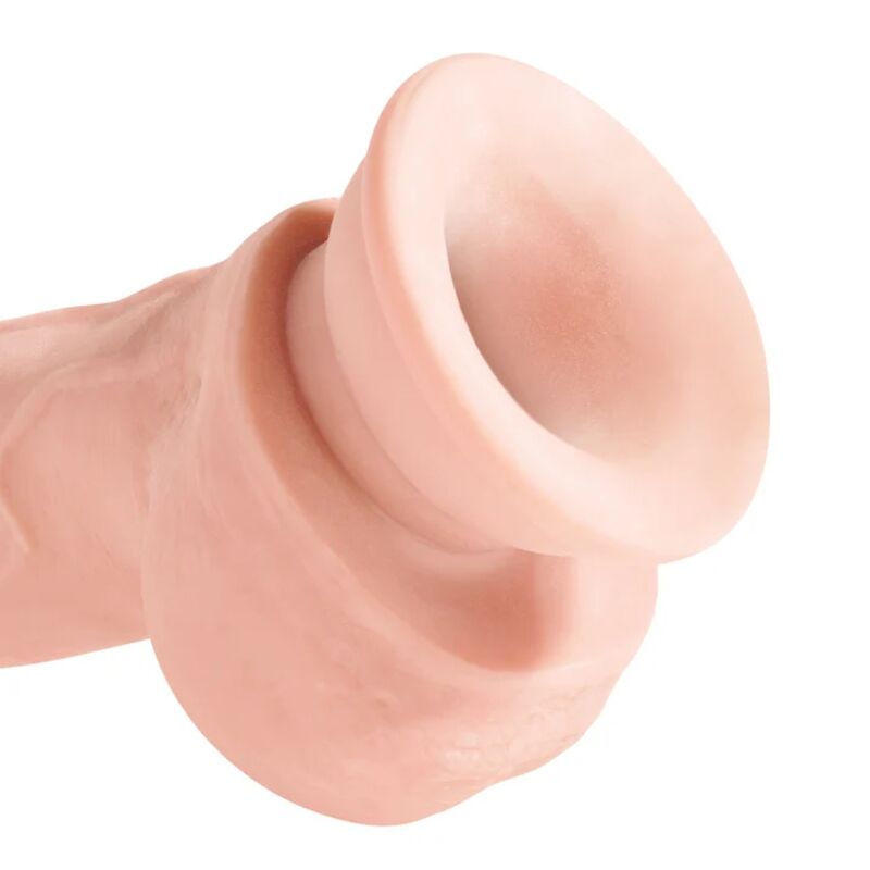 King Cock Tripla Densit 18.4 CM - Accessorio intimo - in mano per le dimensioni