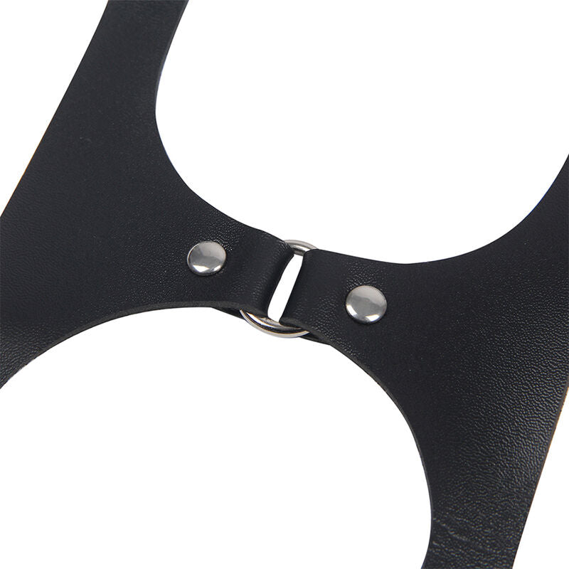 Subblime Imbracatura Completa - Lingerie, colore fibbie pelle nera - vista frontale