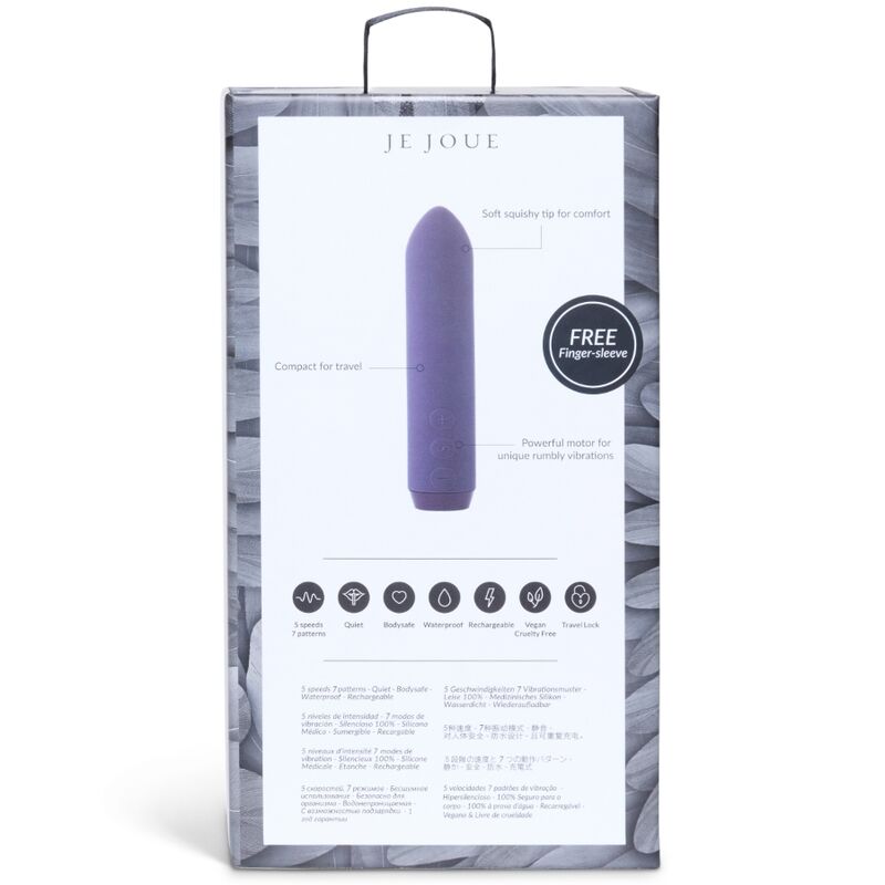 Je Joue Bullet Classico - Mini massaggiatore - in mano per le dimensioni