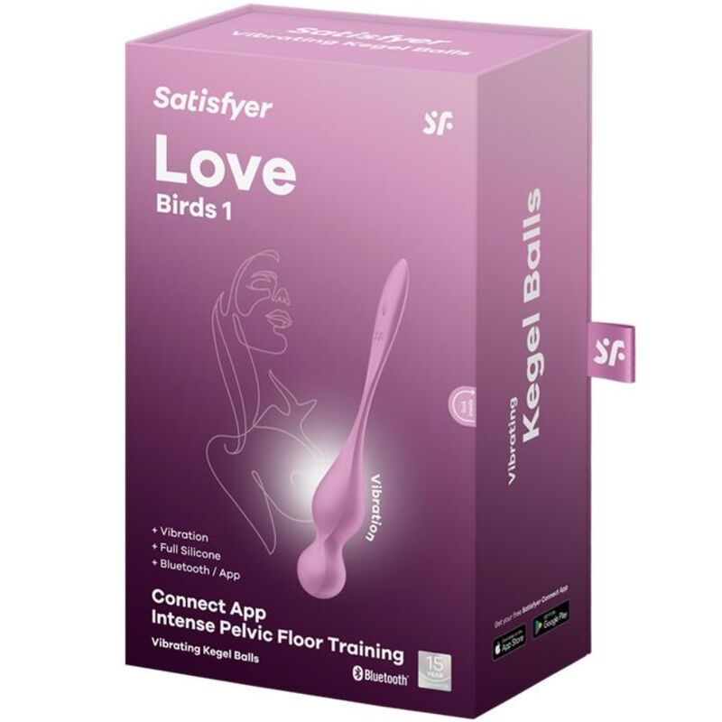 Satisfyer Love Birds Palle Vibranti Kegel - Palline Kegel - retro