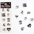 Secret Play 10 Tatuaggi Temporanei Collezione Kinky - Accessorio intimo