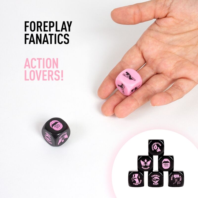 Secret Play Gioco 2 Dice Preliminari Fanatici - Gioco per la coppia - nella confezione
