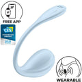 Satisfyer Petale Liscio Sky - Massaggiatore esterno