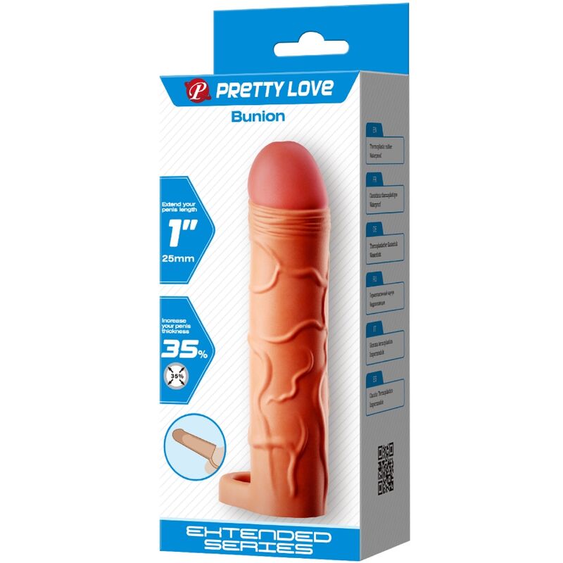 Pretty Love Bunion Copertura Pensa Estensione Stimolante - Accessorio intimo - retro