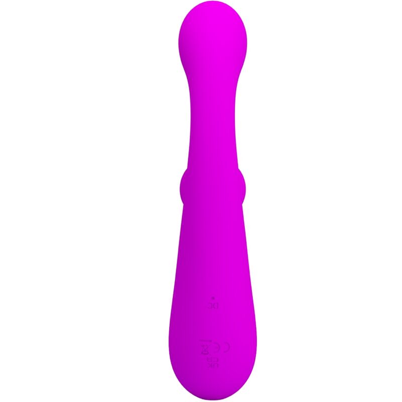Pretty Love Skylar - Massaggiatore doppio, colore viola - nella confezione